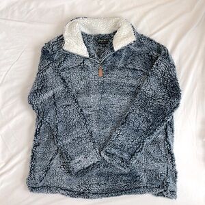 Poof! Women’s Frosted Fleece Quarter Zip